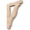 Ekena Millwork Funston Arts & Crafts Smooth Bracket, Douglas Fir, 5 1/2"W x 36"D x 48"H BKT06X36X48FST03SDF - alternate 1